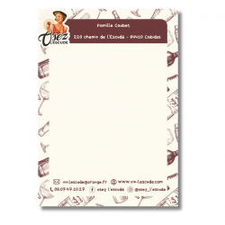 Bloc note de l'Escudé