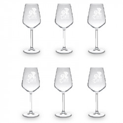 Lot de 6 verres à vin |...